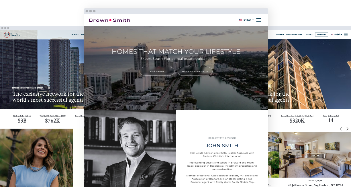 Agent Websites Hero