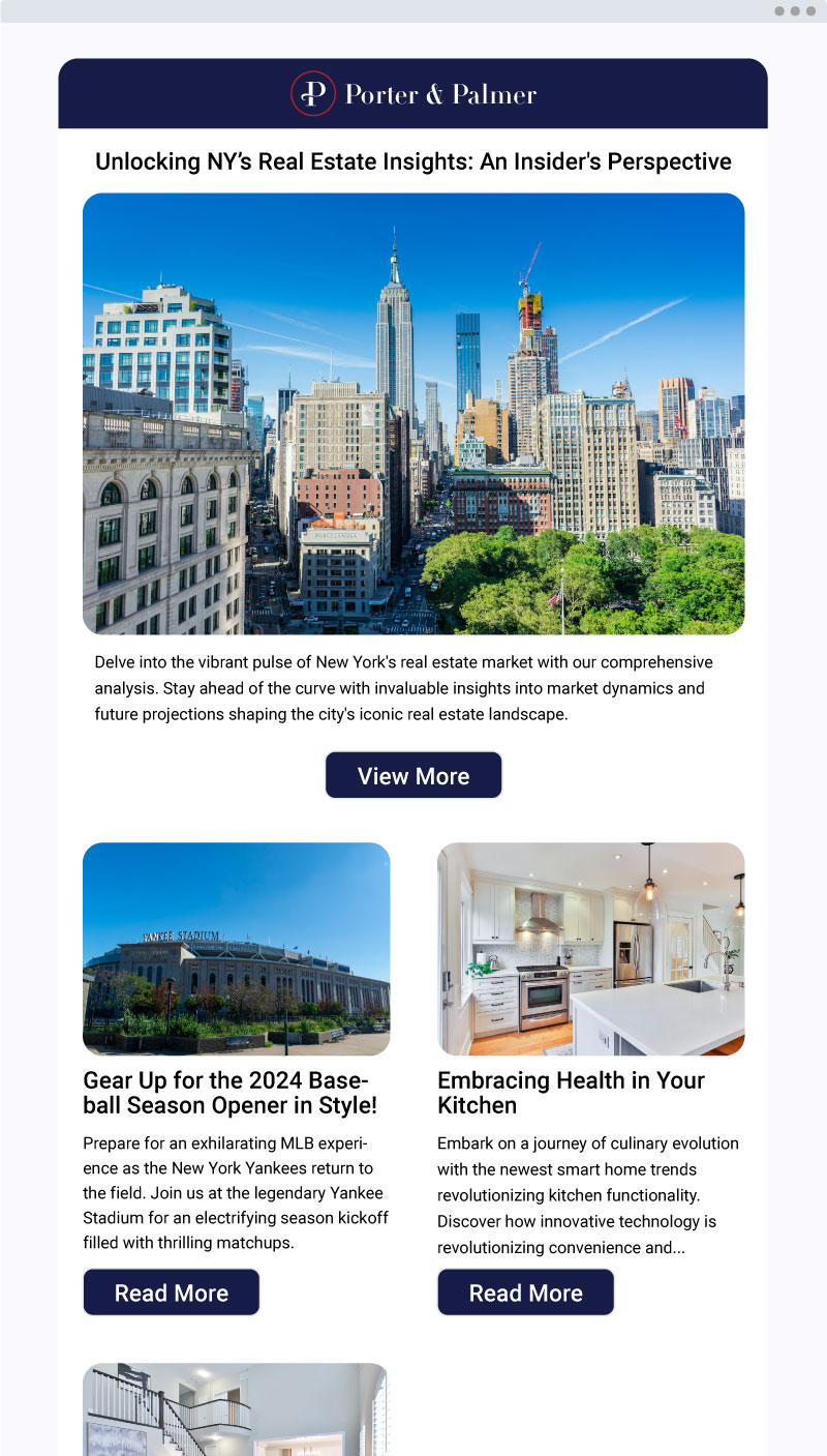 Gloho Email Newsletter