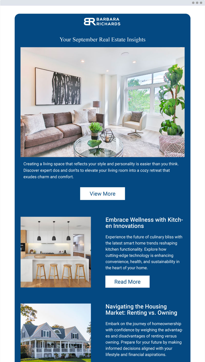 Gloho Email Newsletter